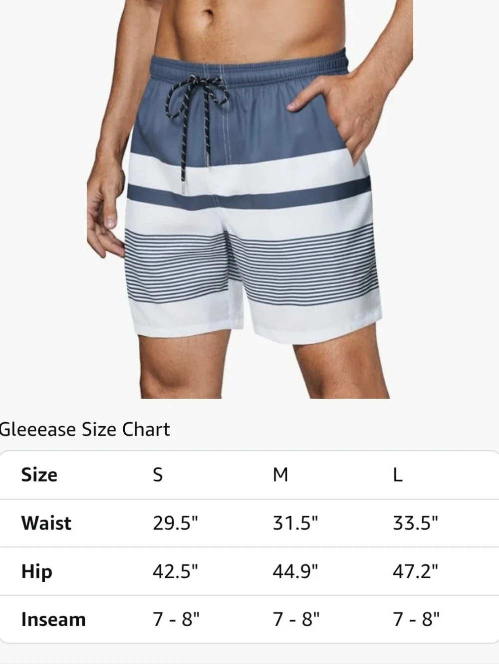 3 Pair Men's Swim Trunks